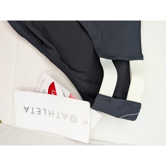 Athleta Cloudbreak Rib Bottom Black Bikini Swim - Picture 8 of 8